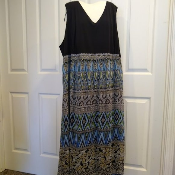 Maggie Barnes V Neck Dress 4X - Picture 1 of 6